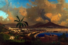 Veduta di Napoli, 1860 | Caffi Ippolito
