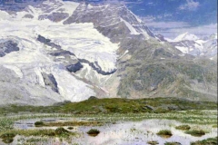 Il ghiacciaio di Cambrena, 1897 | Carcano Filippo