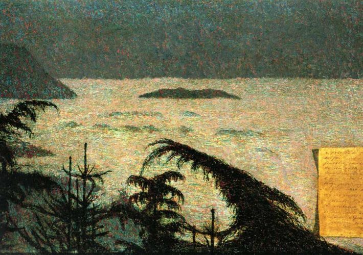 Vittore Grubicy De Dragon. Mare di Nebbia, 1885