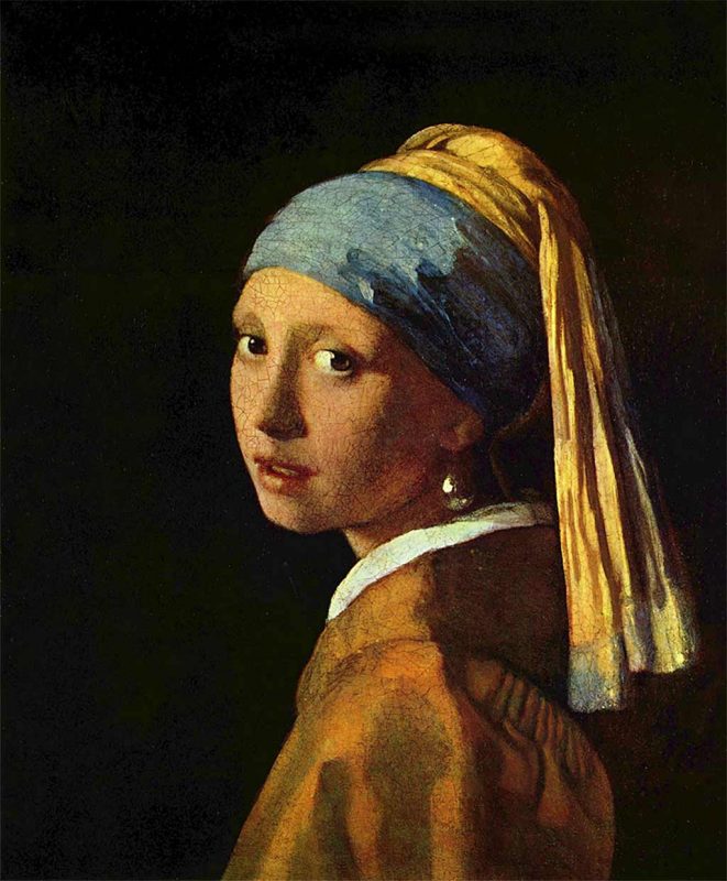 Jan Vermeer. Ragazza con l’Orecchino di Perla, 1665 - 1666 - Jan Vermeer