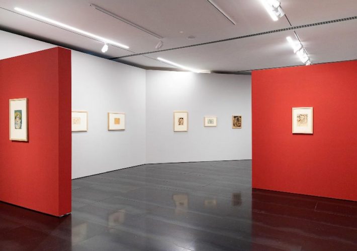 Nel Novecento. Una Sala della Mostra “Nel Novecento. Da Modigliani a Schiele da De Chirico a Licini”.