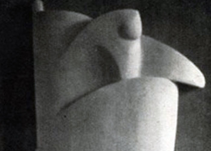 Renato Di Bosso. Milite della Rivoluzione Fascista, 1935 (dettaglio). Tecnica: Scultura in acciaio brunito
