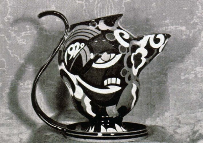 Tullio d’Albisola. Ceramica Policentrica, 1929. Brocca in Ceramica
